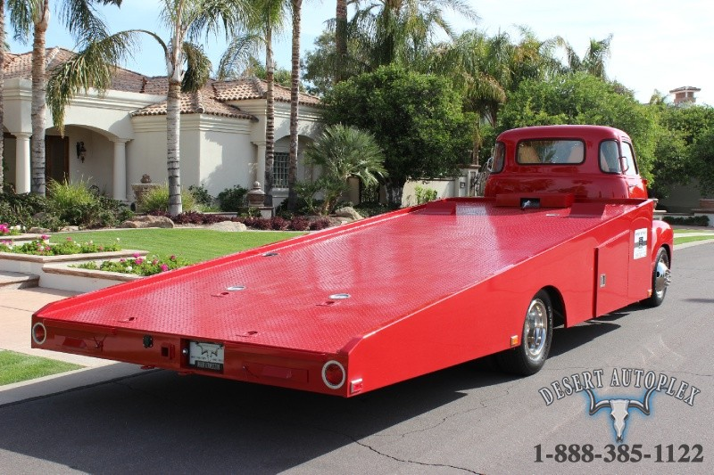Illustration for article titled 48 Chevy COE 5 Window with 7.2 Powerstroke and newer Ford Chassis